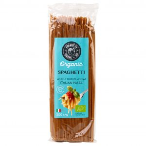 Паста из цельнозерновой муки твёрдой итальянской пшеницы (Спагетти) 500г